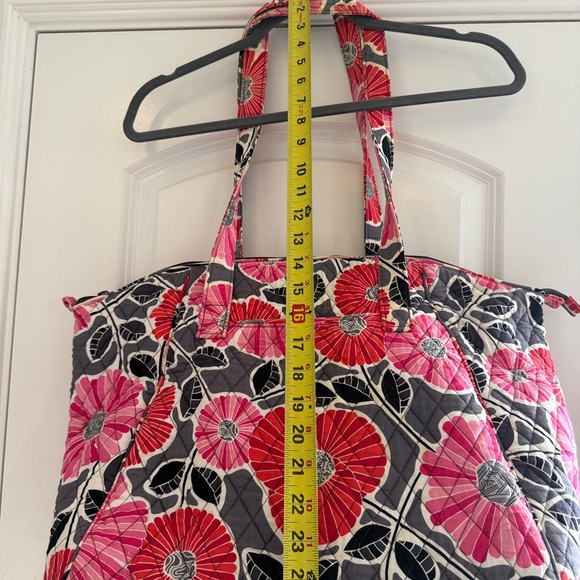 Vera Bradley retired Cherry Blossoms fabric tote - Picture 6 of 11